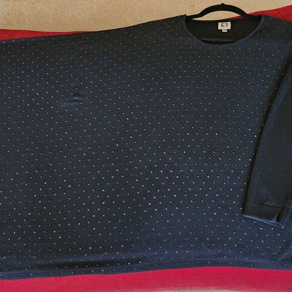 Anne Klein One-Sleeve Poncho Sweater - Women's Size Large - Picture 8 of 8